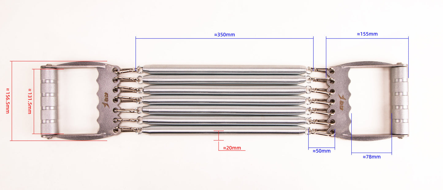 Chest Expander (Pro.)(Adjustable Resistance:12-84kg /26.5-185lb)(2026 New Arrival)