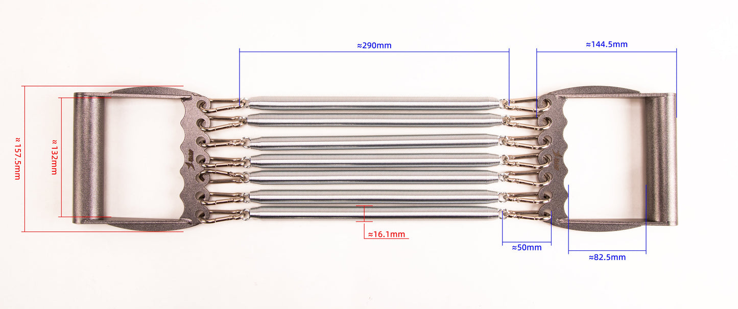 Chest Expander (Std.)(Adjustable Resistance:7-49kg / 15.4-108lb)(2026 New Arrival)