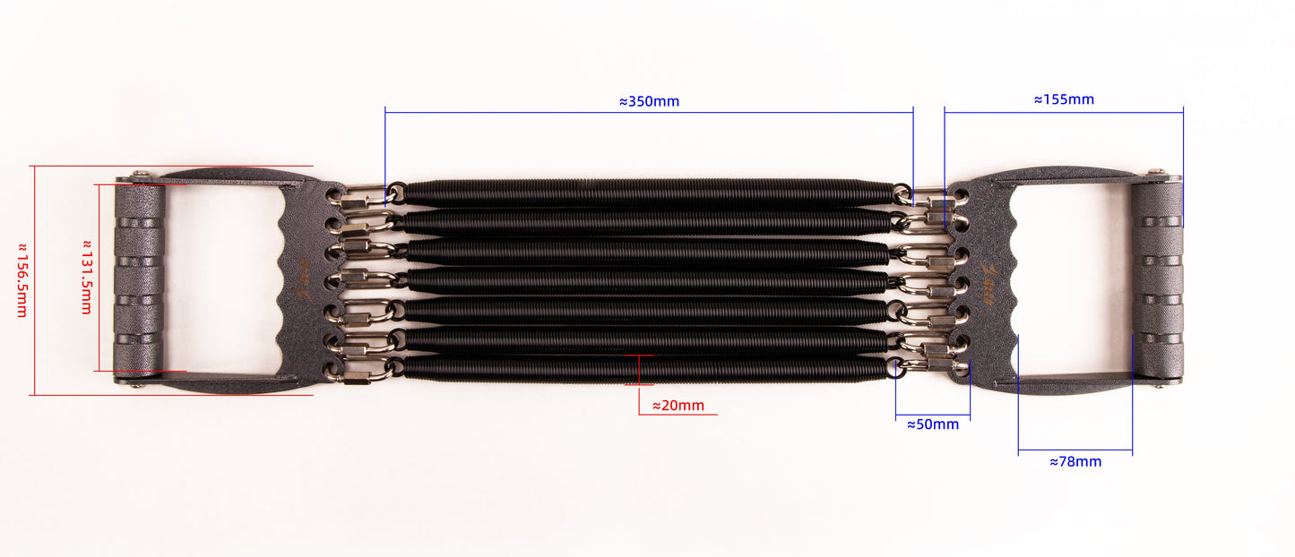 Chest Expander (Ultimate)(Adjustable Resistance:20-140kg / 44-308lb)(2026 New Arrival)